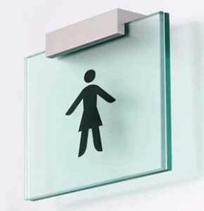 wall mounting sign clamp