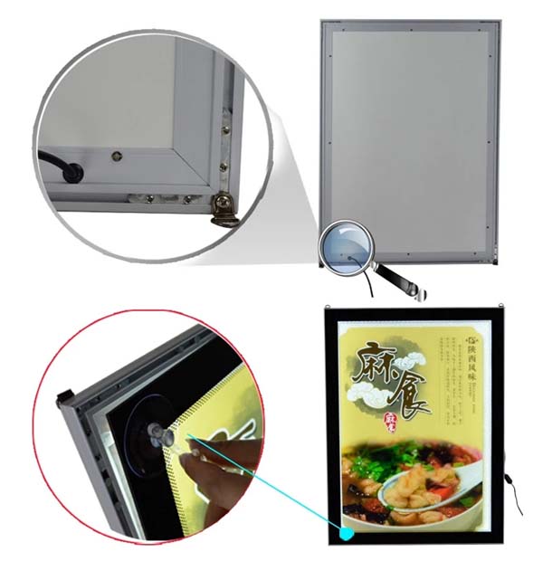 magnetic adverting lightbox