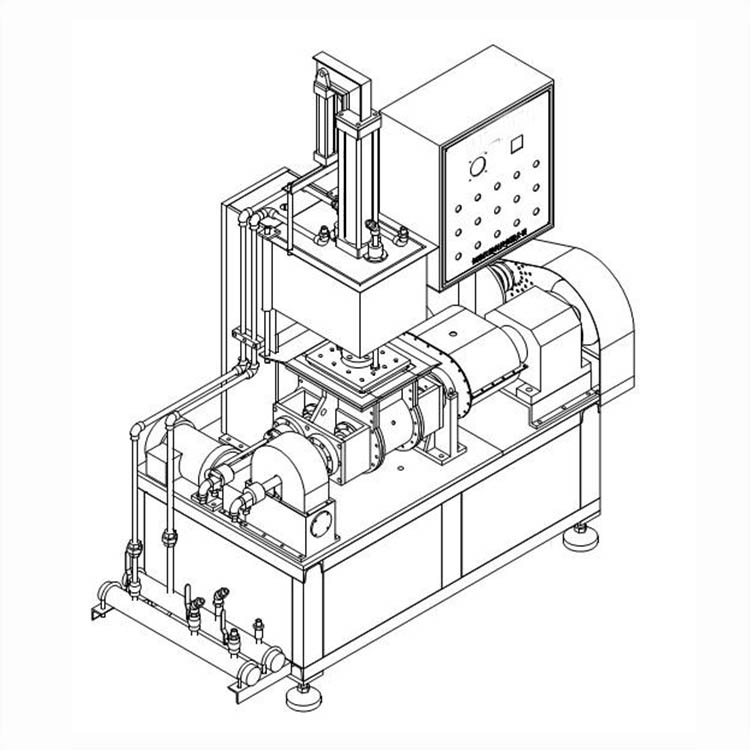 laboratory dispersion kneader machine 