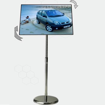 Illuminated Sign Frame LED Display Floor Stands